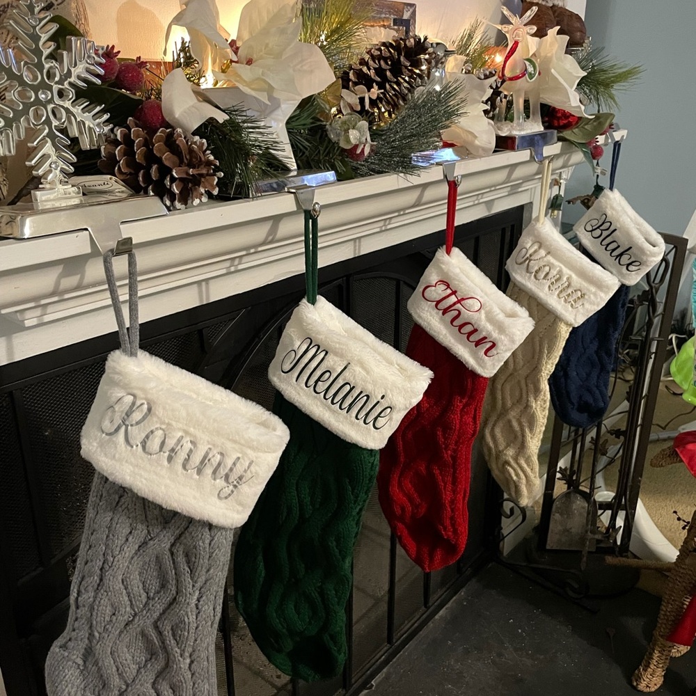 Personalized Christmas stockings